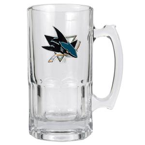 Great American Products NHL San Jose Sharks Glass Macho Mug