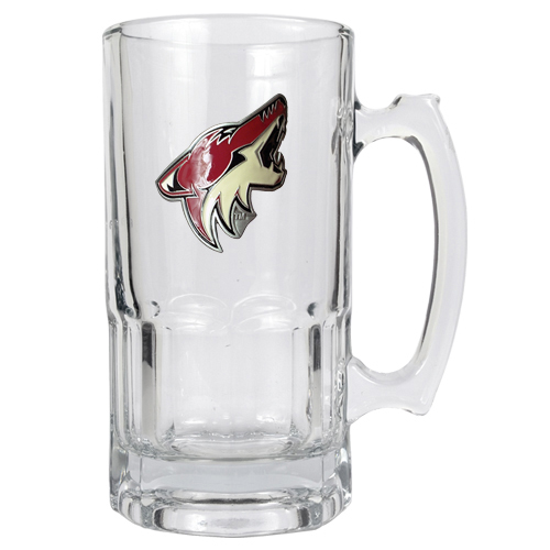 NHL Arizona Coyotes 32oz. Glass Macho Mug