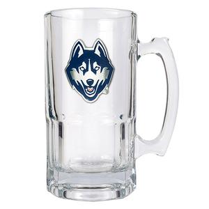 NCAA UConn Huskies Macho Glass Mug