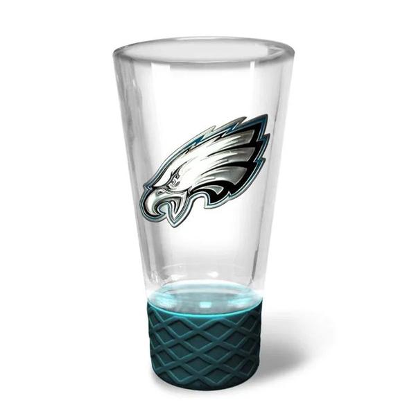 NFL Eagles Metal Logo Cheer 4oz. Shot Glass