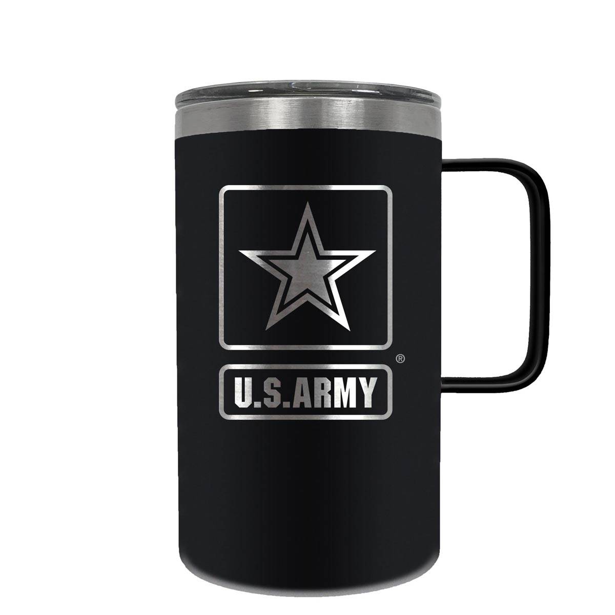U.S. Army 18oz. Hustle Travel Mug - Black