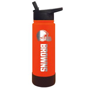 NFL Cleveland Brown Junior Thirst Laser Etched 24oz. Travel Cup
