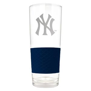 MLB Yankees 22oz. Laser Etched Score Glass