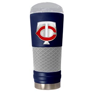 MLB Minnesota Twins DRAFT Powder Coated Stainless Steel Tumbler
