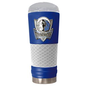 NBA Dallas Mavericks DRAFT Powdered Coated Steel Tumbler