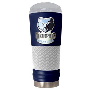 NBA Memphis Grizzlies DRAFT Powdered Coated Steel Tumbler