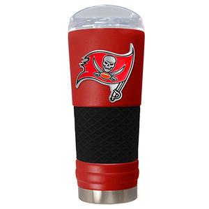 NFL Tampa Bay Buccaneers DRAFT Powder Coated Steel Tumbler