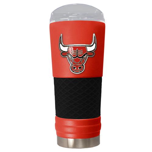 NBA Chicago Bulls DRAFT Powdered Coated Stainless Steel Tumbler