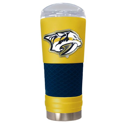 NHL Nashville Predators DRAFT Powder Coated Steel Tumbler
