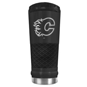 NHL Calgary Flames Powder Coated Stainless Steel Tumbler