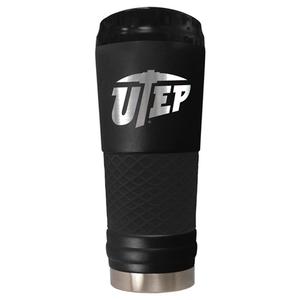 NCAA UTEP Miners Powder Coated Stainless Steel Tumbler