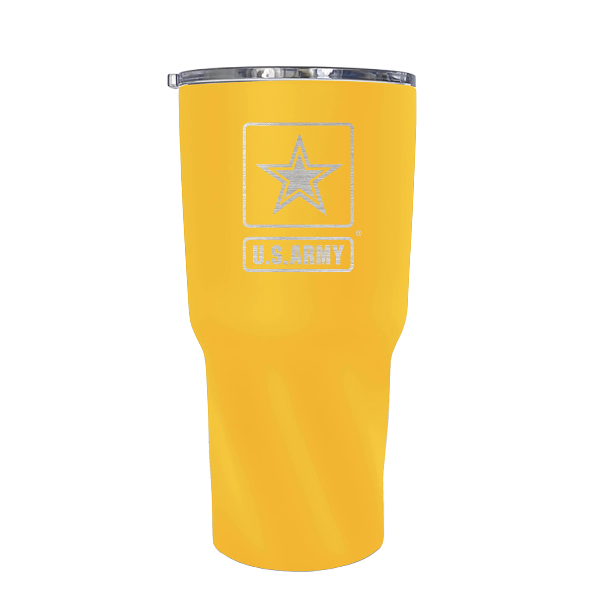 U.S. Army Twist Travel Tumbler - Yellow