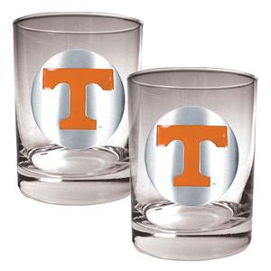 NCAA Tennessee Volunteers 2pc. Rocks Glass Set