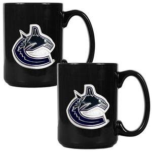 NHL Vancouver Canucks 2pc. Coffee Mug Set