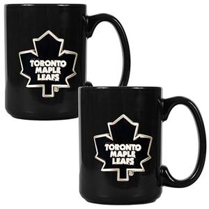NHL Toronto Maple Leafs 2pc. Coffee Mug Set