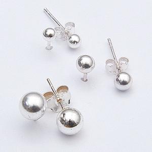Marsala 3pr. Ball Post Earrings