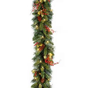 National Tree 9ft. Classical Collection Garland w/ Clear Lig