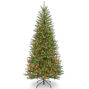 National Tree 7.5ft. Pre-Lit Multi-Colored Dunhill(R) Fir Tree
