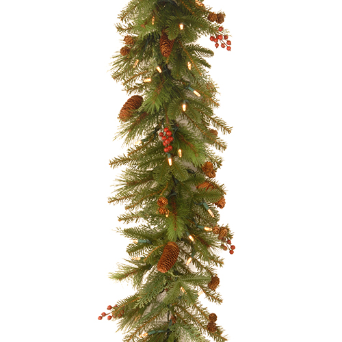 National Tree 6ft. Battery Operated LED Noelle Garland