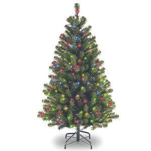 National Tree 4.5ft. Pre-lit North Valley(tm) Spruce Tree