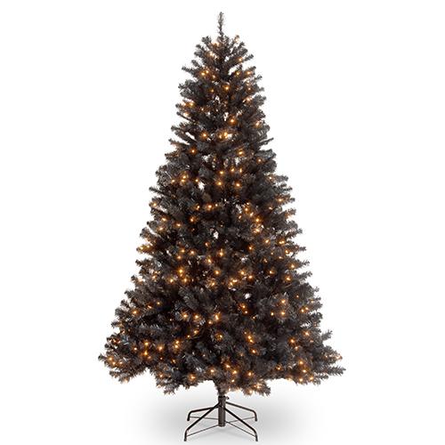 National Tree 6.5ft. Pre-lit North Valley(R) Black Spruce Tree