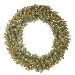 National Tree 48in. Pre-Lit LED Douglas(R) Fir Wreath