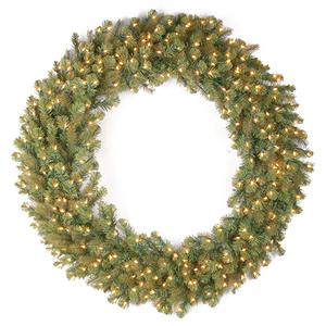 National Tree 60in. Pre-Lit LED Douglas(R) Fir Wreath