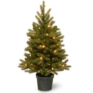 National Tree 3ft. Battery Operated Jersey Fraser Fir Tree