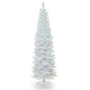 National Tree 6ft. White Iridescent Tinsel Tree