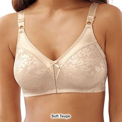 Womens Bali Double Support(R) Lace Wire-Free Spa Bra 3372