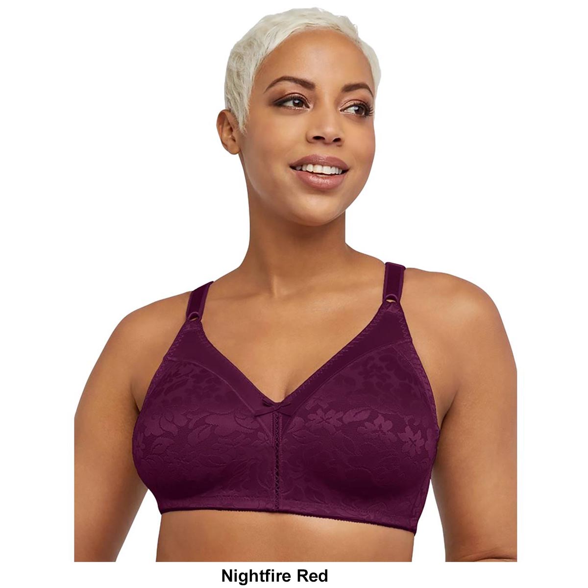 Womens Bali Double Support(R) Lace Wire-Free Spa Bra 3372