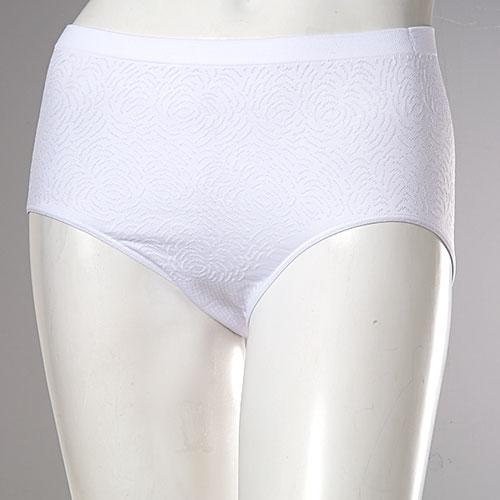 Womens Bali Jacquard Brief Panties 803J alternate view