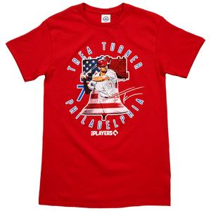 Mens Tailgate Turner Liberty Bell Short Sleeve Tee