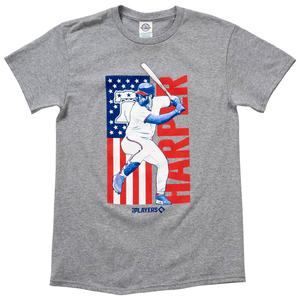 Mens Tailgate Harper with Flag & Liberty Bell Short Sleeve Tee