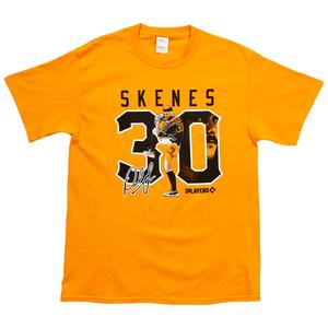 Mens Tailgate Skenes Big Number 30 Short Sleeve Tee