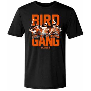 Mens Baltimore Baseball Bird Gang Short Sleeve Tee