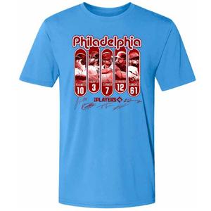 Mens Tailgate Philadelphia Baseball Top 5 New Short Sleeve Tee