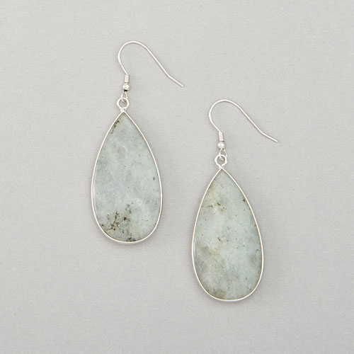 Designs By FMC Labradorite Pear Shape Drop Earrings