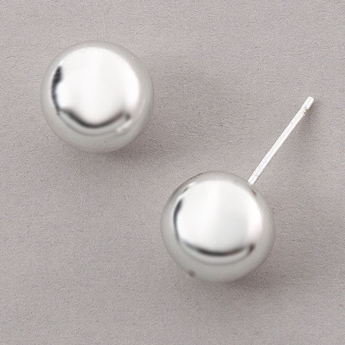 Designs By FMC Sterling Silver Beaded Stud Earrings