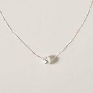 Designs by FMC Sterling Silver Bead Pendant Slider Necklace