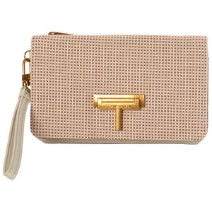 Womens Tahari Woven Large Flap Wristlet alternate view