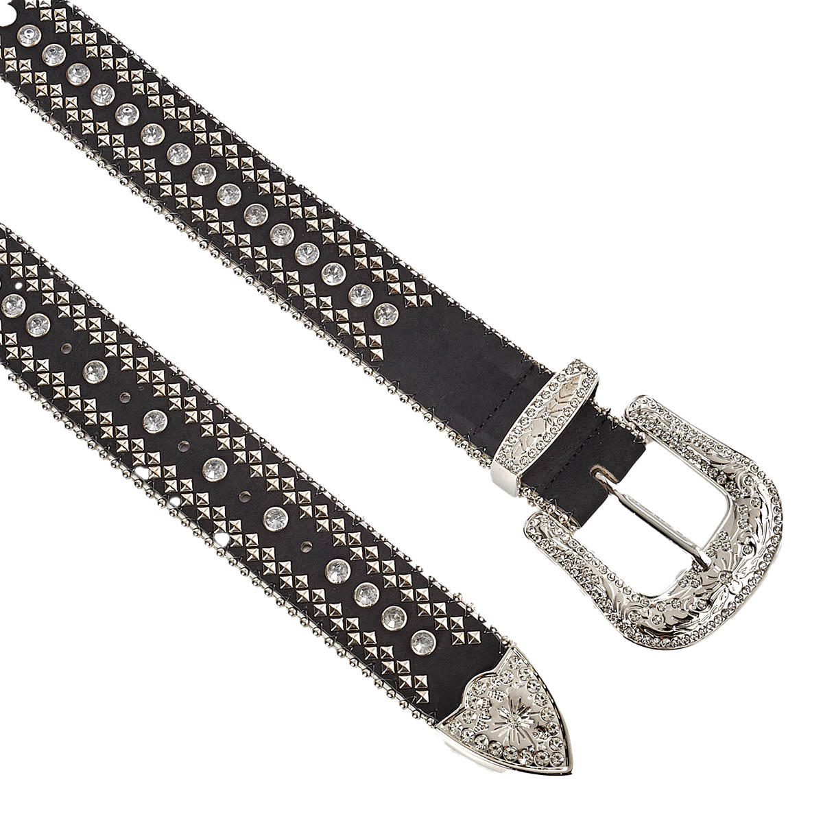 Womens Fantasia Gem & Beads Bling Belt