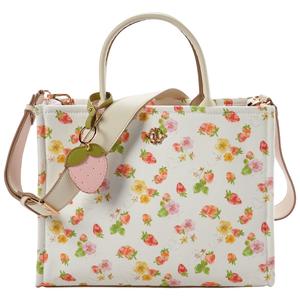 Nanette Lepore Elle Sweet Strawberry Satchel Bag