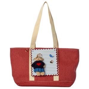 Nanette Lepore Milah Color Block Tote with Attachable Charms