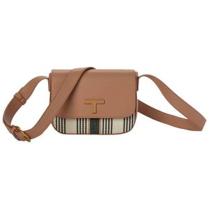 Tahari Cameron Stripes Crescent Crossbody