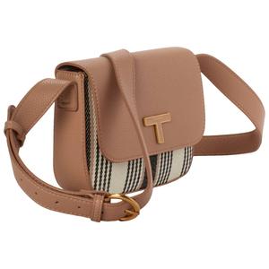 Tahari Cameron Stripes Crescent Crossbody alternate view