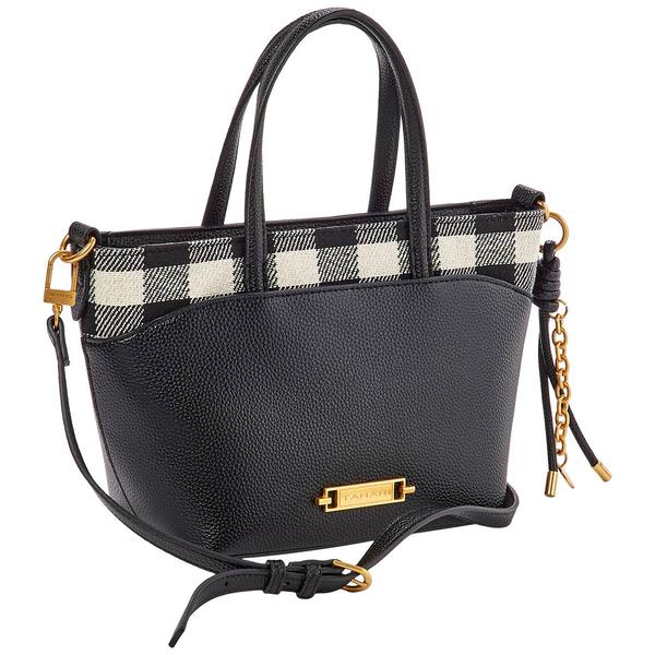 Tahari Beale Gingham Satchel alternate view