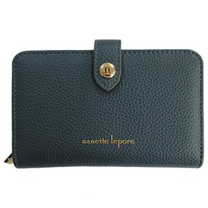 Womens Nanette Lepore Brady Solid Zip Back Wallet