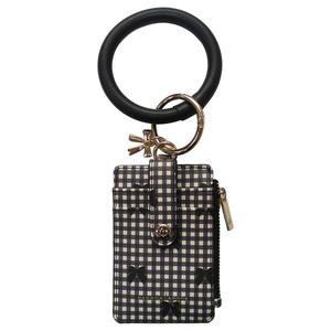Womens Nanette Lepore Candi Bracelet Gingham Card Holder alternate view