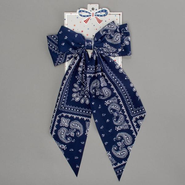 Bandana Hair Bow alternate view